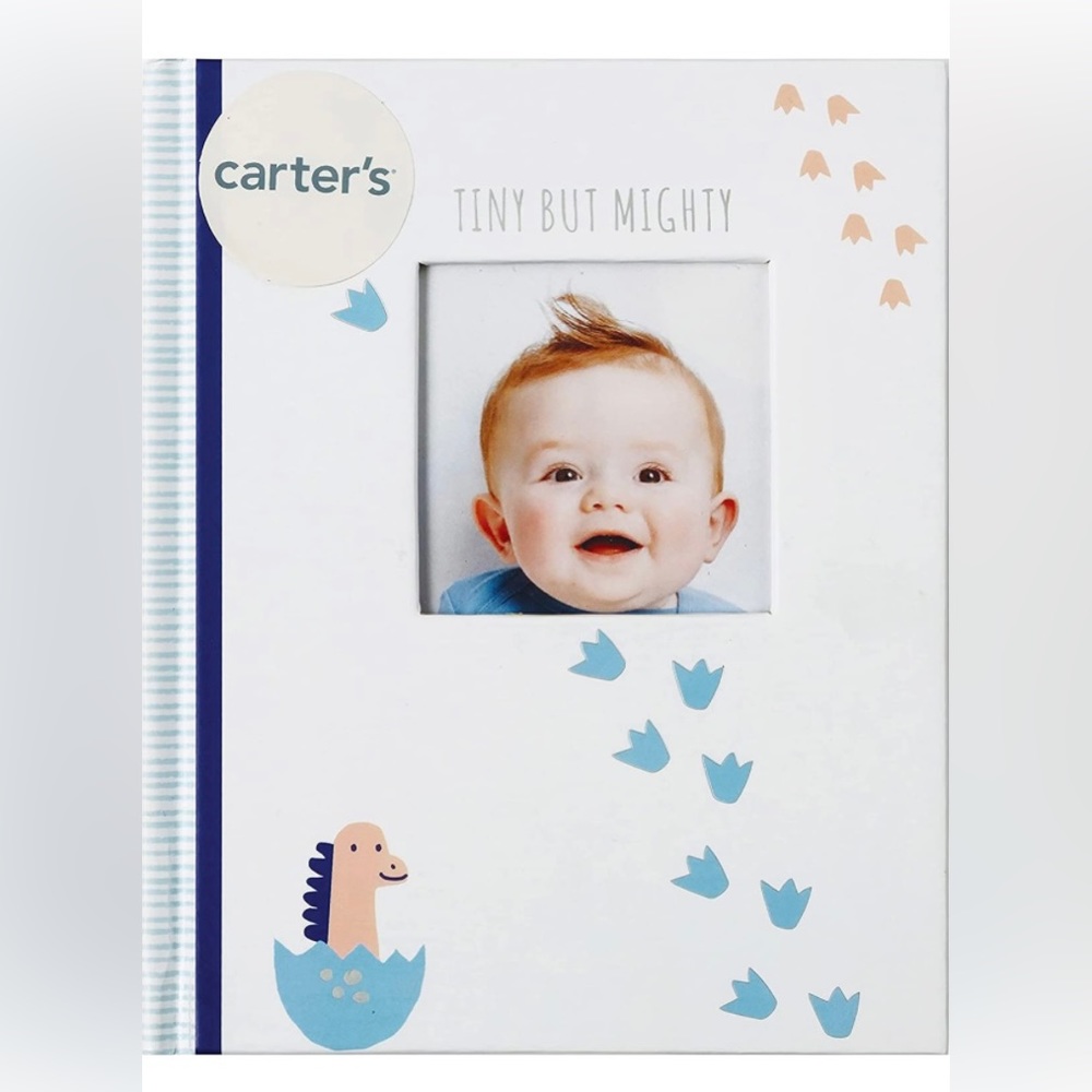 Carter's -Tiny But Mighty Dinosaur Baby Memory Book Journal